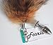Fosrion Versatile Tail Stainless Steel Fox Tail: Sensual Anal Plug & Stylish Keychain (Medium Plug, Red)