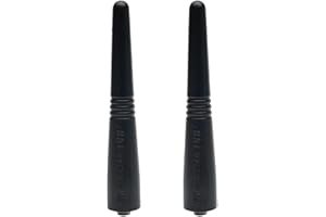 BVMAG UHF Antenna Stubby Short Antenna Compatible for Motorola HT750 HT1250 HT1550 CP200D CP200 PR400 EX500 EX600 CP040 2Pack