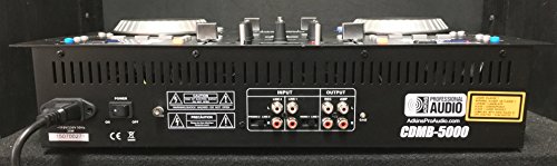 CDMB-5000 Dual Media Player Mixer Combo - CD - USB - MP3 - Bluetooth - Adkins Pro Audio