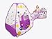 FoxPrint Foldable 3 Piece Kids Play Tent - Toddler Pop Up Play Yard - Includes Pop Up Play Tent , Kids Play Tunnel and Sensory Ball Pit Ring with Basketball Hoop - Balls Not Included