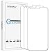 Orzero (3 Pack) Tempered Glass Screen Protector Compatible for LG Q6, Q6 Plus 2.5D Arc Edges 9 Hardness HD Anti-Scratch Anti-Fingerprint (Lifetime Replacement)