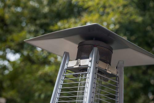 LEGACY HEATING Quartz Glass Tube Patio Heater (Mocha) - Thumbnail 2
