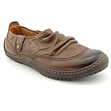 Earth Womens Loafer Shoes 100394WVLE48 Invoke Sandstone Leather