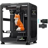 Creality K2 SE 3D Printer, Max High-Speed 500mm/s, Support Multicolor Printing Needs CFS Bundle with 74Pcs 3D Printing Tool Wrap Kit