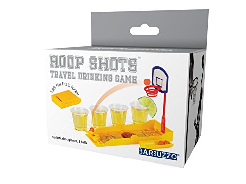 Barbuzzo Travel Drinking Game - Hoop Shots (Basketball) - Thumbnail 3