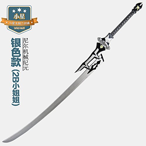NieR:Automata 2B's Virtuous Treaty Long Sword Cosplay Prop