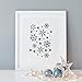 Snowflakes Pattern Stencil - Christmas Snowflakes Window Stencils