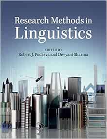 RESEARCH METHODS IN LINGUISTICS PODESVA PDF visual data 7