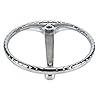 SeaLux-Stainless-Steel-Boat-Steering-Wheel-3-Spoke-13-12-Dia-with-58-18-Nut-and-Turning-Knob-for-Seastar-and-Verado