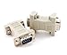 CablesOnline DB9 Serial Null Modem Male to Male Data Transfer Adapter/Gender Changer, (2-Pack) (AD-N05-2)