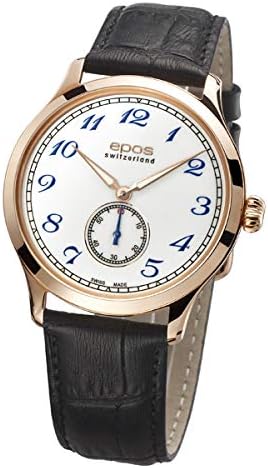 メンズ 腕時計 ウォッチ 手巻き Originale Retro オリジナーレ レトロ 3408rgawh 革ベルト 白 ホワイト