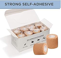 Self Adhesive Bandage Wrap - 2 inch by 5 Yards All