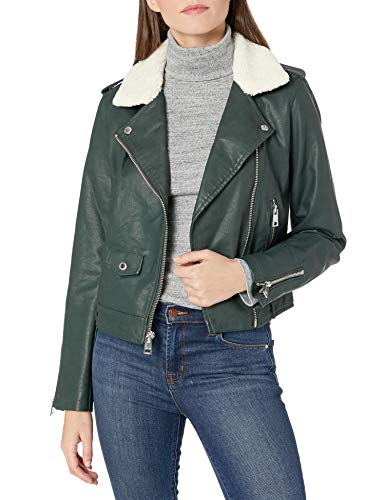hunter green leather jacket