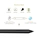 Surface Pen, Ciscle Digital Stylus Pen: High-Precision 1.0mm, with 4096 Levels of Pressure Sensitivity, Right Click and Erase Buttons for Surface Pro(2017), Surface Pro 4, Surface Laptop/Book_(Black)
