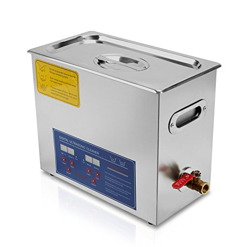 Mophorn Ultrasonic Cleaner 6L Heater Timer Commercial Ultrasonic