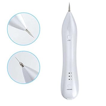 B : Spot Cleaner Freckle Blackhead Removal Pen Laser Mole Wart Tool