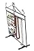 ARAD Jewelry Organizer, Earring Organizer, Jewelry Hanger, Jewelry Organizer Hanging Necklace, Necklace Holder, Bracelet Holder, Jewelry Holder, Jewelry Stand (Black)