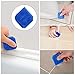 BUYGOO 16Pcs Caulking Tool Kit Silicone Sealant Finishing Tool (Blue) + Caulk Finishing Tools Metal ball Tile Floor Joint Repair Kit for Bathroom Kitchen