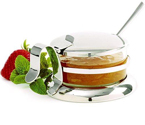 Norpro Stainless Steel Glass Jar with Lid