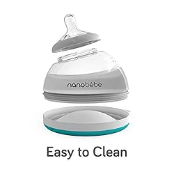 Nanobebe Stage 2 Transition Baby Bottle, Easy to