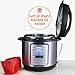 Potastic Pressure, LCD Display,Instant Cooking with Stainless Steel Pot, Multi, Slow, Rice, Yogurt Maker, Egg Cooker, Saute, Steamer, Warmer