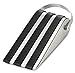 DelTucci Door Stop - Door Stopper with Modern Door Hook- Stainless Steel Decorative Door Stops Works on All Surfaces -Will Outlast Any Rubber Door Wedge or Doorstop -Lifetime Replacement Guarantee!