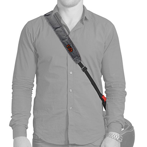 Motorcycle Helmet Carrier Strap - Hands-Free, Motorbike Accessory. Convenient, Lightweight and Comfortable Alternative to Helmets Bag or Backpack. A Perfect Biker Gift For Men and Women. Grey By EZ-GO