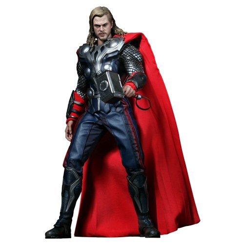 Hot ToysMovie Masterpiece - 1/6 Scale Fully Poseable Figure: The Avengers - Thor