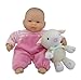 JC Toys Lots to Cuddle Babies Mini Animal Friends, 7.5-Inch Soft Body Doll with Plush for Children 2+ (Expressions and Styles may vary),