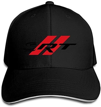 SRT CT500 Black Sandwich Peaked Cap For Unisex