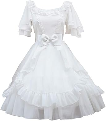 white lolita dress