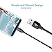 6-Inch Type C to USB 2.0 Nylon Braided Fast Charging Cable Charger Cord Compatible with Galaxy S22/S21/S20/S10/S9/S8/A52/A13/A01/A11/A12/A21/A51/A71/A42 Note 20/10/9/8 Pixel 6/5/4/3/2/1 [5-Packs]