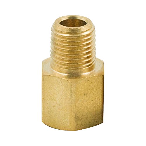 Legines NPT Adapter 3/8" to 1/4" Reducing Pipe Adaptor Fitting, Female x Male (Pack of 2)