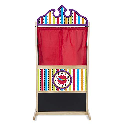 4 Melissa+Doug+Deluxe+Puppet+Theater