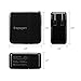 Spigen Essential F202 USB Wall Charger 2-Port 4.8 Amp USB Travel Charger Folding Plug for iPhone X / 8/8 Plus / 7/7 Plus / 6S / 6S Plus/Galaxy Note S9 / S9 Plus / 8 / S8 / S8 Plus & More - Black