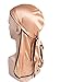 Century Star Satin Silk Head Wrap Durag Long Tail Beanies for Men Women Headwraps Cap 6pcs Wine Red&Navy&Black&Glod&White&Silver