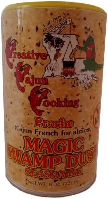 Creative Cajun Cooking Magic Swamp Dust Seasoning 227g Tub