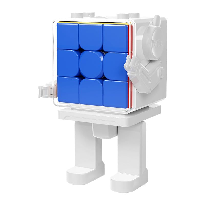 Oostifun MoYu MoFang JiaoShi Meilong M Cube 3x3 Cube Multi Color Cubing Classroom Meilong 3M 3x3x3 Smooth Puzzle with One Cube Robot display box