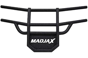 MADJAX Brush Guard for Yamaha Drive2 Golf Carts | Compatible with 2017-Up Models (Black)