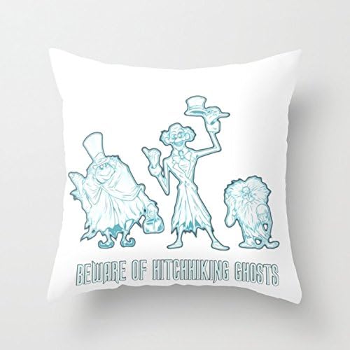 Amazon Com Newhomestyle Throw Pillow Cover Haunted Mansion Beware