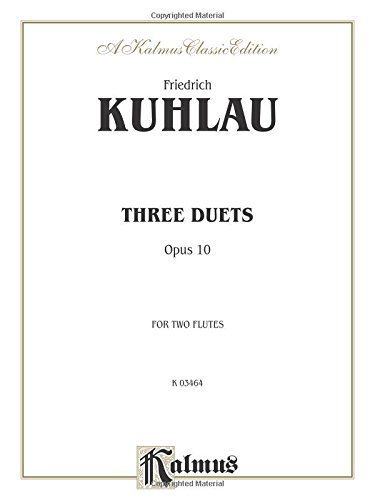 UPC 029156031737, Three Duets for Two Flutes, Op. 10 (Kalmus Edition)