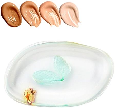 Hername Innovative puffs Special flower petals placed Silicone Makeup Sponge Beauty Sponge Blender Silicone Clear Gel