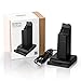 GOSETH for Fitbit Ionic Charger, Fitbit Ionic Replacement Charger Charging Dock Station Cradle Holder for Fitbit Ionic Smart Watch with Stand for Phone or Table(Not Work With The Protective Case)