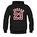 Soothing Men's and Women's Unisex Custom michael jordan Classic Hoodie