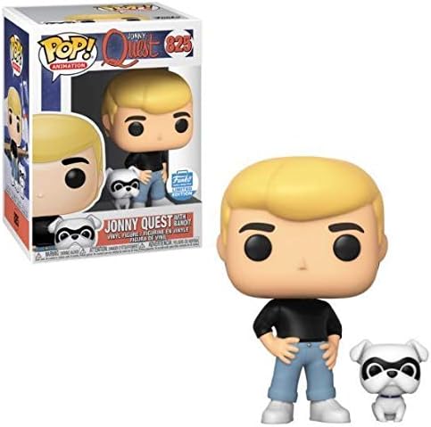 Funko Jonny Quest with Bandit Limited Edition Pop! Animation #825, White - Image 3