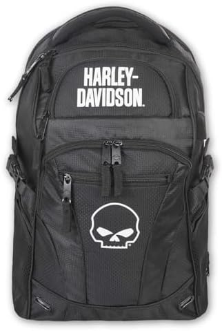 Amazon.com: Harley-Davidson Bar & Shield Graphic Backpack w