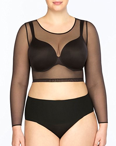 spanx sheer crop top