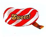 Candy Crush Collectible 5-Inch Candy Plush with Sound, Red and White Stripe
