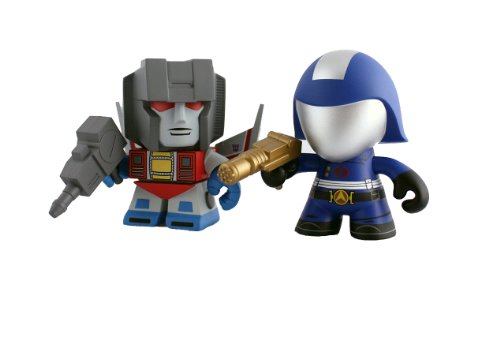 Transformers/G.I. Joe Starscream & Cobra Commander Figures 2 Pack