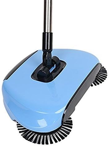 TQWMU Foldable 360 Degree Rotating Brush Hand Push Broom (Multicolour)